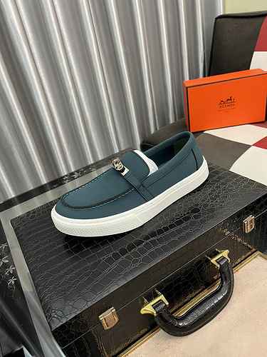 Hermes Men's Shoe Code: 0908B30 Size: 38-44