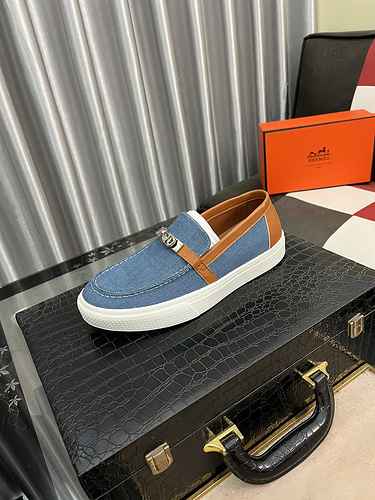 Hermes Men's Shoe Code: 0908B30 Size: 38-44