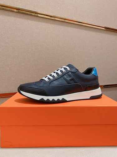 Hermes Men's Shoe Code: 0910B90 Size: 38-44 (Customizable 45.)