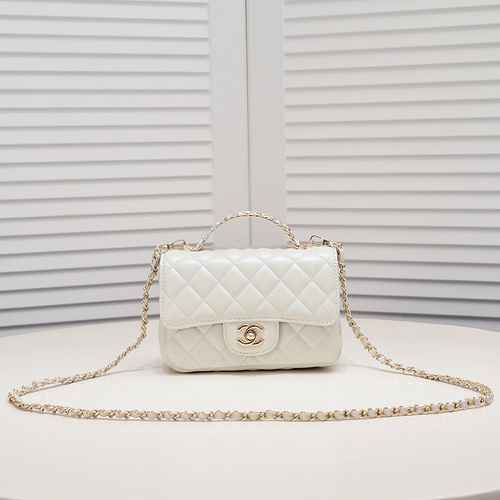 Chanel Borsa a catena Chanel Realizzata in materiale di tela importato Consegna di alta qualità Bors