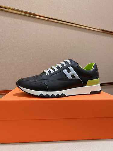 Hermes Men's Shoe Code: 0910B90 Size: 38-44 (Customizable 45.)