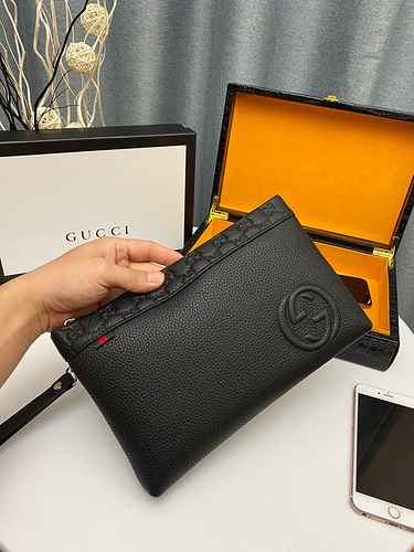 GUCCI Borsa esclusiva da uomo Realizzata in materiale di tela importato Consegna di alta qualità Bor