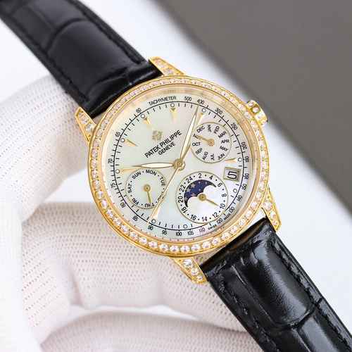 Patek Philippe Orologio da donna Orologio abbinato a movimento meccanico originale completamente aut