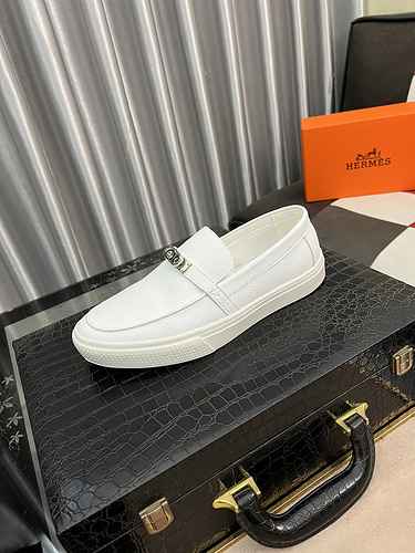 Hermes Men's Shoe Code: 0908B30 Size: 38-44