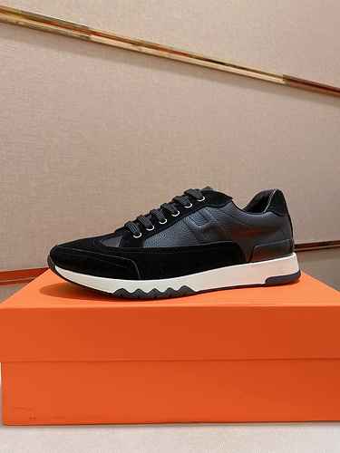 Hermes Men's Shoe Code: 0910B90 Size: 38-44 (Customizable 45.)