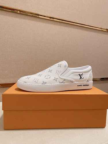 LV Men's Shoe Code: 0910B40 Size: 38-44 (Customizable 45.)