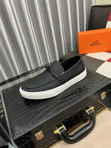 Hermes Men's Shoe Code: 0908B30 Size: 38-44