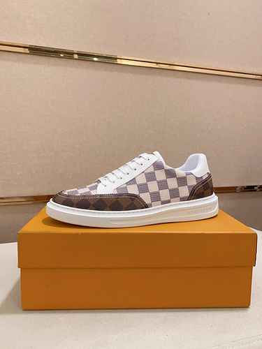 LV Men's Shoe Code: 0910B40 Size: 38-44 (Customizable 45.)