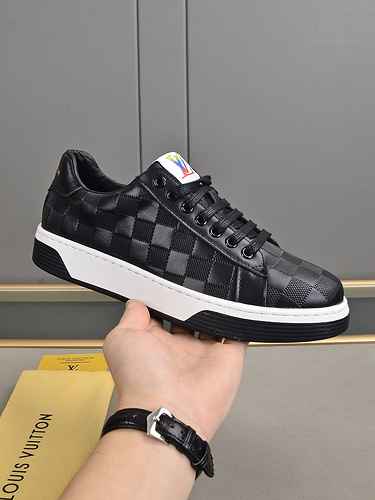 LV Men's Shoe Code: 0911B40 Size: 38-44 (customized to 45)