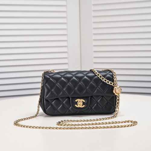 Borsa a catena Chan Chanel realizzata in materiale di tela importato Consegna di alta qualità Borsa 