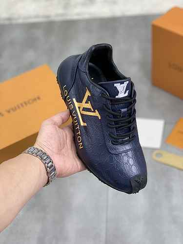 LV Men's Shoe Code: 0916C10 Size: 38-44 (45 can be customized)