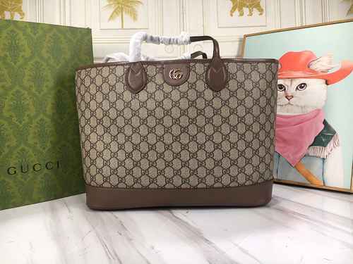 GUCCI Shoulder Bag Made of Imported Canvas Material, High Quality Delivery Gift Bag, Invoice Size 38