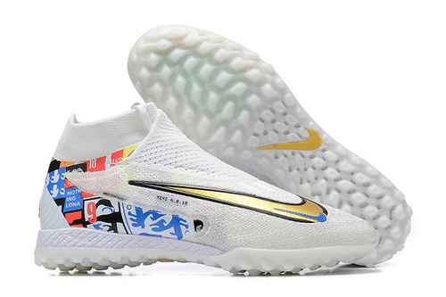 Arrivo Grande Nike Phantom GX Impermeabile Full Knit Suola Originale TF Scarpa da calcio Nike Phanto