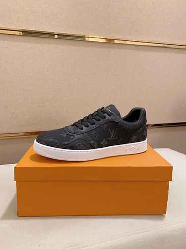 LV Men's Shoe Code: 0920B30 Size: 38-44 (Customizable 45.)