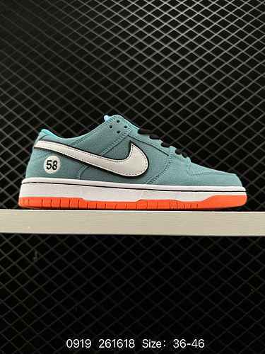 9 Scarpa da skateboard sportiva casual Nike SB Dunk Low Pro Vintage Low Top Adottando un'unità ZoomA