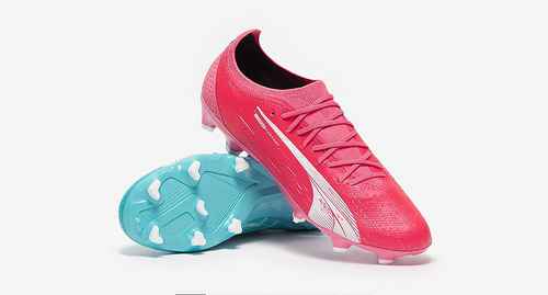 Arrivo Scarpa da calcio Puma World Cup completamente lavorata a maglia impermeabile Mandarin Duck FG