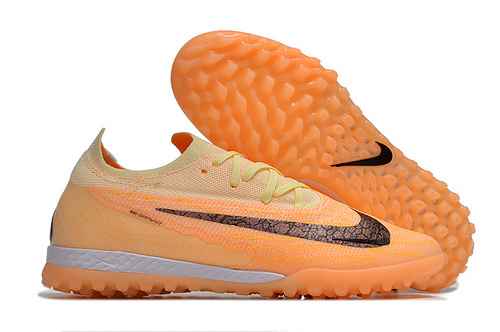 Nike Phantom GX Low Top fluorescente doppio strato impermeabile pesce seta maglia piena erba chiodo 