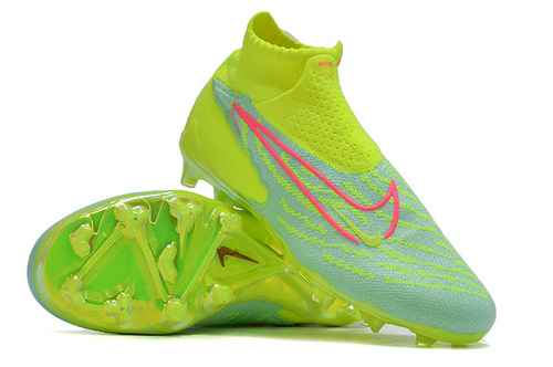 Arrivo BambiniDa DonnaScarpe Uomo Nike High Top Phantom GX Fluorescent Yellow Galvanizzato Doppio St