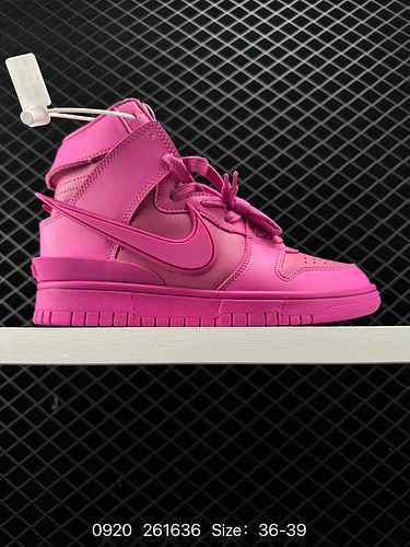 8 Nike AMBUSH x SB Dunk High SB Scarpe da skateboard High Top Codice articolo CU744 Dual Color Showc