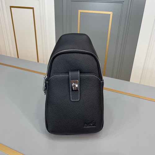 Borsa da petto esclusiva da uomo HES Hermes realizzata in materiale di tela importato Borsa regalo d