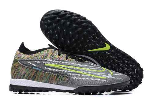 Arrivo Nike Low Top Phantom GX Doppio strato impermeabile Fish Silk Full Knit MD Grass Nail Tacchett