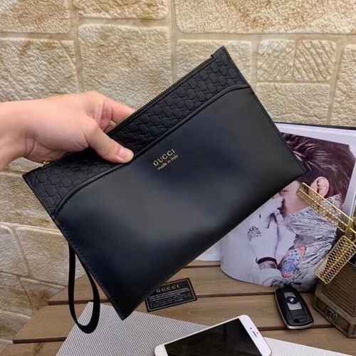 La borsa esclusiva da uomo GUCCI è realizzata in pelle bovina originale importata, borsa regalo di a