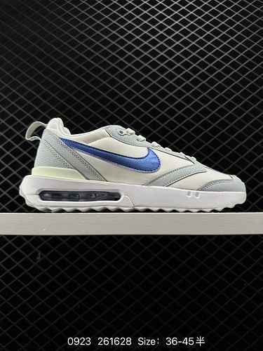 Le nuove scarpe da jogging sportive casual versatili della serie Nike Air Max Dawn con cuscino d'ari