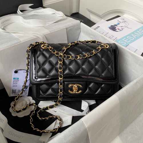 La borsa a catena Chanel è realizzata in pelle originale di alto livello importata e versione replic