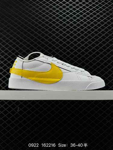 8 scarpe da tavola basse originali Nike Blazer Low 77 VNTG Trailblazer serie con tessuto intersuola 