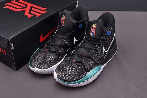 Nike Kyrie 7 Pre Heat Ep Irving 7th Generation Nero e Bianco Verde CQ9327 002