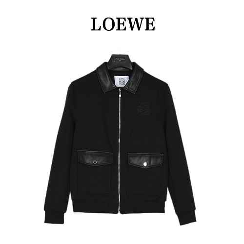 Loe weLoewe 23Fw Colletto Colletto Colletto Giacca Cappotto