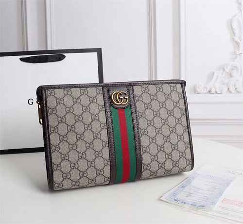 La borsa esclusiva da uomo GUCCI è realizzata in pelle bovina originale importata, borsa regalo di a