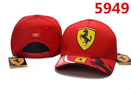 9.25 Spot update Ferrari Hat A Goods Net Hat Hat High Quality Cotton Fabric