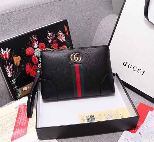 La borsa esclusiva da uomo GUCCI è realizzata in pelle bovina originale importata, borsa regalo di a