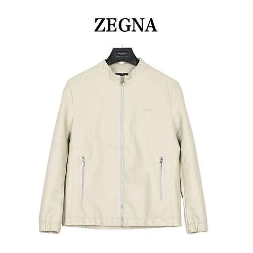 ZEGNAZegna Abbigliamento casual in pelle da uomo alla moda avanzata