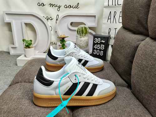 308D trifoglio di grado aziendale Adidas Originals SambaX XLG serie samba signori formazione morale 