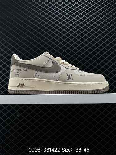 Autentica sneaker casual versatile Nike Air Force Low Air Force One Low top Le prestazioni di ammort