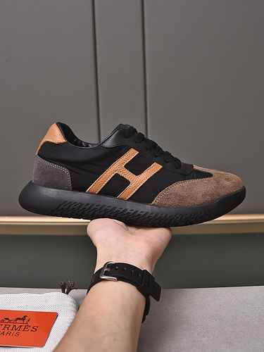 Hermes Men's Shoe Code: 0926B40 Size: 38-44 (customized to 45)