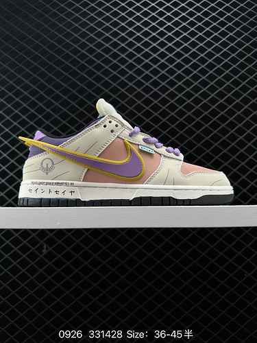 4 Nk SB Dunk Low Wings Collection quotSaint Fighter Starryquot Athena Co branded Color Matching Low 