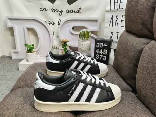 373DAdidas Clover Originals Superstar Shell Head Classico Versatile Scarpe da tavolo sportive casual