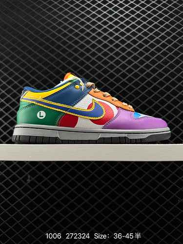 Le sneakers versatili classiche della serie Nike Dunk Low SB sono dotate di una spessa imbottitura s