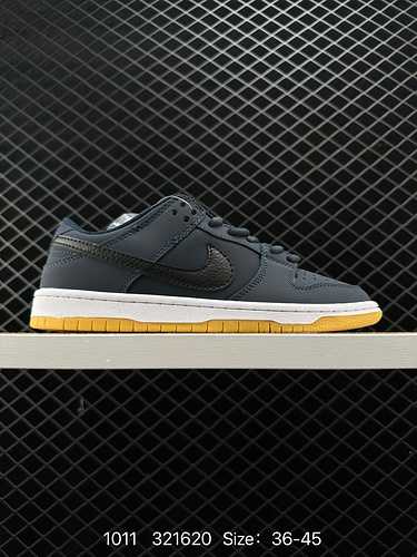 Nk SB Dunk Low Pro Nero Blu Raw Rubber Dunk Series Vintage Low Top Scarpe da skateboard sportive cas