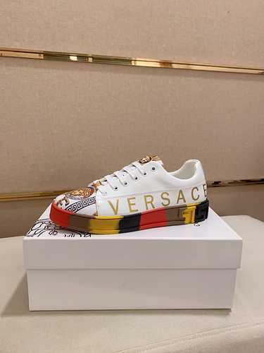 Scarpa da uomo Versace Codice 1007B30 Taglia 3844 45 personalizzata senza reso o cambio