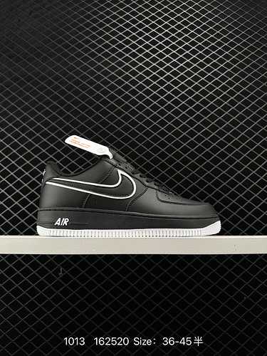 Autentica sneaker casual versatile Nike Air Force Low Air Force One Low top Le prestazioni di ammort