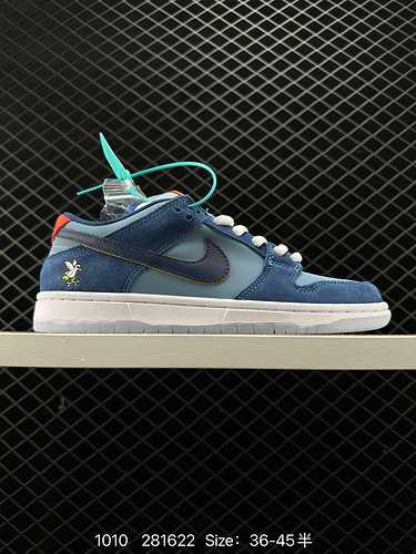 Scarpa da skateboard sportiva casual Nike SB Dunk Low Pro Vintage Low Top Adottando un'unità ZoomAir