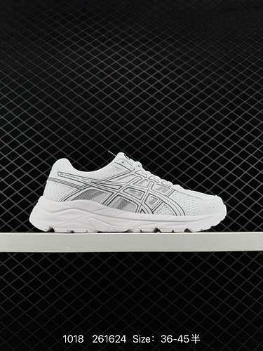 2 Arthur ASICS GEL-CONTAND4 running shoes. The Arthur logo pattern is composed of multi-layer mesh f