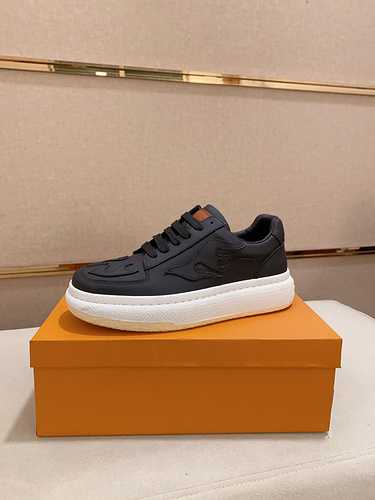 LV Men's Shoe Code: 1007B70 Size: 38-44 (45 customized non return or exchange)