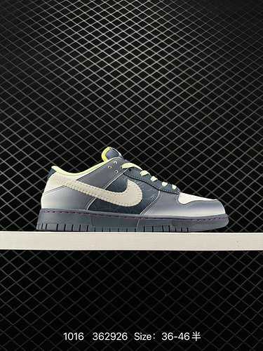 3 Vere scarpe da skateboard sportive casual Nike SB Dunk Low Dunk Series Realizzate in morbida pelle