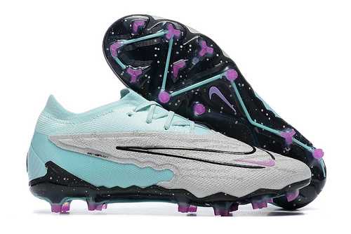 Arrivo Nike Low Top Phantom GX Doppio strato impermeabile Fish Silk Full Knit FG Tacchetto da calcio