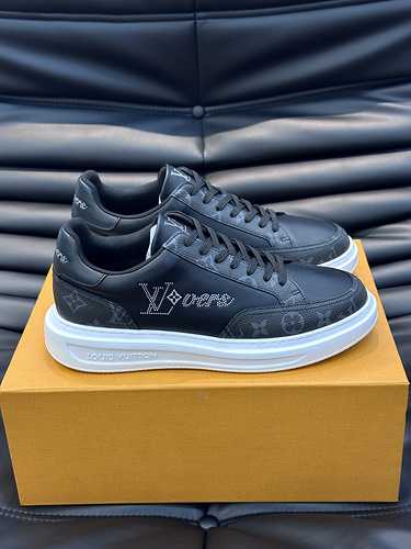 LV Men's Shoe Code: 1013B40 Size: 38-44 (customized to 45)